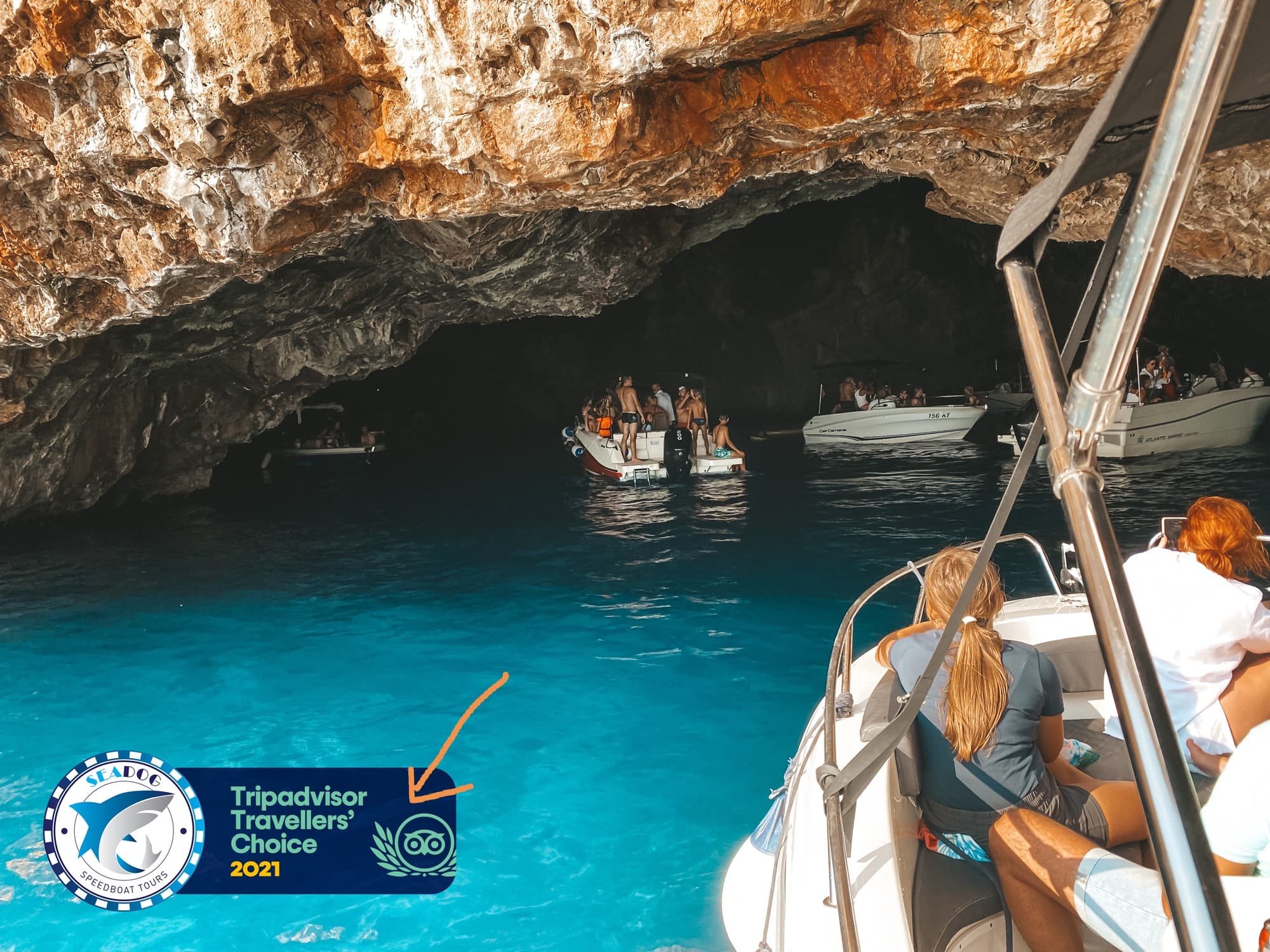 Entrance to the Blue Cave